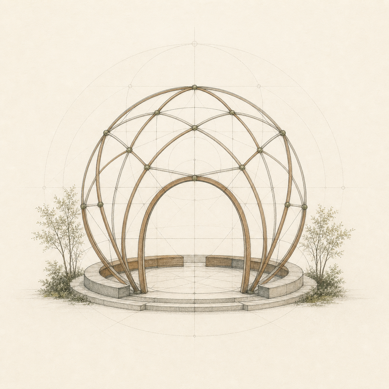 Architectural study representing Coherence