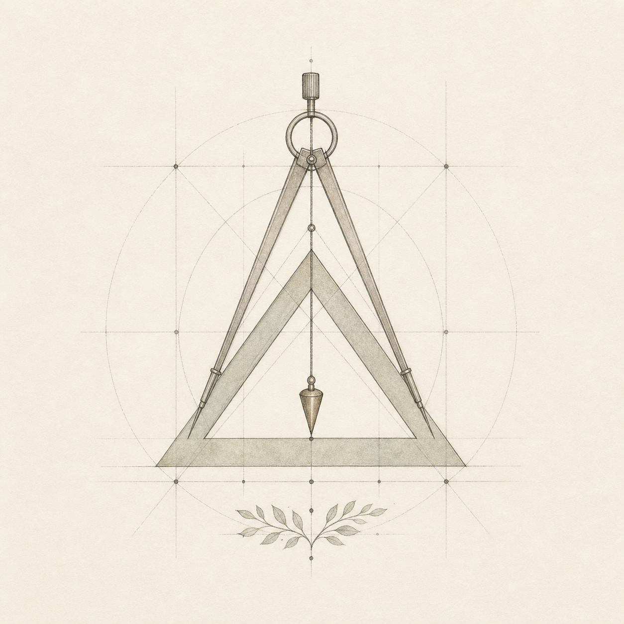 Architectural study representing Judgment