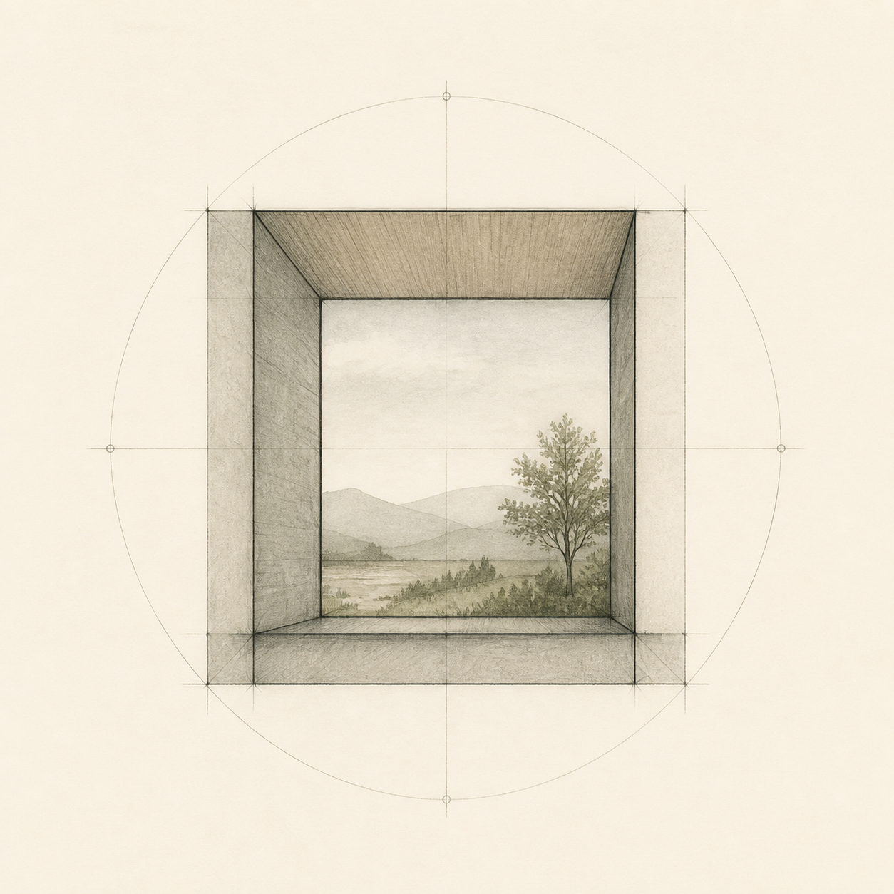 Architectural study representing Perception